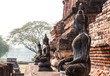 Foto: Ancient buddha statue at Sukhothai historical park , Thailand Ancient buddha statue at Sukhothai historical park , Thailand