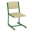 3d render of school chair