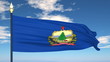 Flag of the state of Vermont USA Flag of the state of Vermont USA