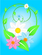 Vector - Spring flowers Vector - Spring flowers