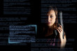 Cybercrime concept