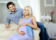 pregnant family