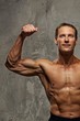 Handsome muscular man.