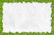 shamrock border on paper with place for your text