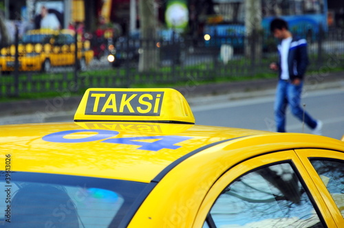 Foto: taxi in Turkey taxi in Turkey