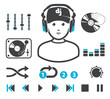 Vector: DJ`s set DJ`s set