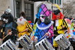 Foto: Waggis playing Drums, Riehen, Switzerland Waggis playing Drums, Riehen, Switzerland