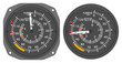 Aircraft indicators 4 - 480B dashboard set