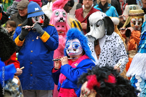 Foto: Colourful Carnival in Riehen, Switzerland Colourful Carnival in Riehen, Switzerland