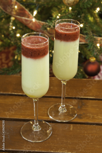 Photo: Christmas Fruit Smoothies Christmas Fruit Smoothies