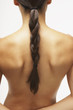 Rear view of woman's naked back