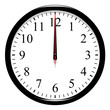 Horloge - 12 heure précise