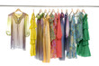 Fashion clothing rack display