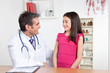Doctor with Young Child Patient