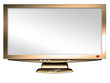 Flatscreen in Bronze