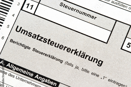 Photo: Umsatzsteuer Umsatzsteuer