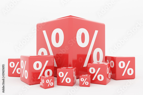 Illustration: Red cube percentage Red cube percentage