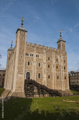 Photo: La tour de Londres ( Tower of London) - Tour Blanche La tour de Londres ( Tower of London) - Tour Blanche