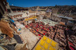 Foto: Tanneries of Fes, Morocco, Africa Tanneries of Fes, Morocco, Africa