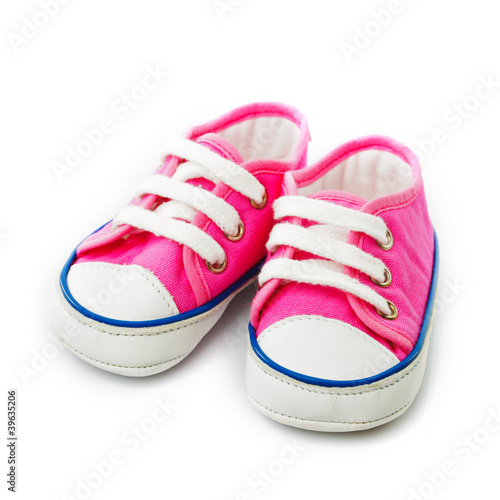 Photo: Pink baby shoes Pink baby shoes