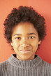 Portrait of African boy smiling