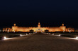 Karlsruhe Schloss bei Nacht