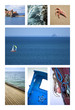 Mer, vacances, été, océan, pêche, plage, loisirs, nautique