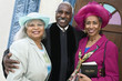 Portrait of senior African American women and Reverend