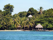Resort on tropical beach
