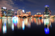 Orlando downtown dusk