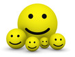 Photo en ligne au meilleur prix Yellow smiley balls