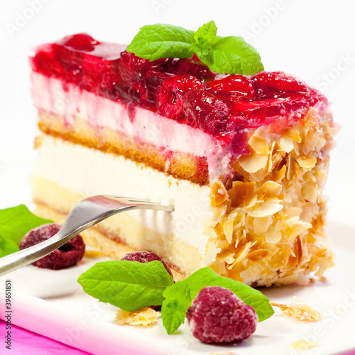 Foto: Himbeerkuchen Himbeerkuchen