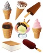 Ice-cream collection