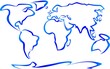 Planisphere drawing