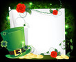 Leprechaun hat entwined with ivy Leprechaun hat entwined with ivy
