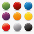 Vektor: Button set und kreis Kugel icon farben globus aqua shine badge Button set und kreis Kugel icon farben globus aqua shine badge