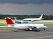 busy air traffic