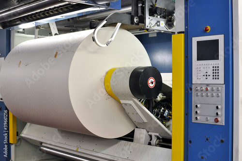 Foto: Druckmaschine // printing machine Druckmaschine // printing machine