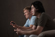 friends playing video games