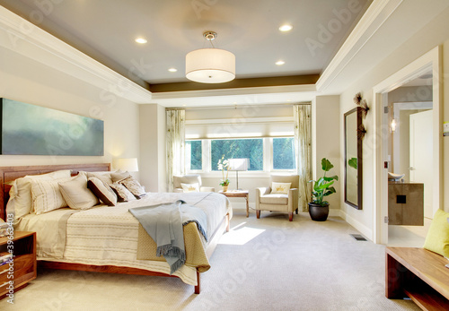 Photo: Beautiful Bedroom in Luxury Home Beautiful Bedroom in Luxury Home