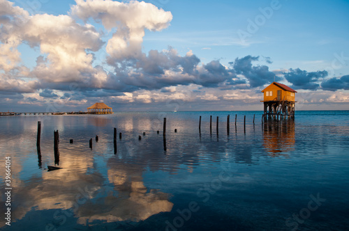 Photo: Home on the Ocean in Ambergris Caye Belize Home on the Ocean in Ambergris Caye Belize