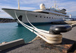 amarrage yacht cordage