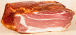 frisch geräucherter Schinkenspeck
