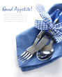 Blue Cutlery Set