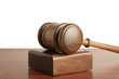 Gavel Isolated