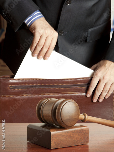 Photo: Lawyer in court Lawyer in court