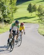 Radfahren in idyllischer Umgebung
