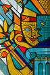 Stained glass window