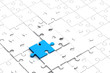 puzzle blue