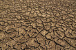 Vega de río seca y erosionada
